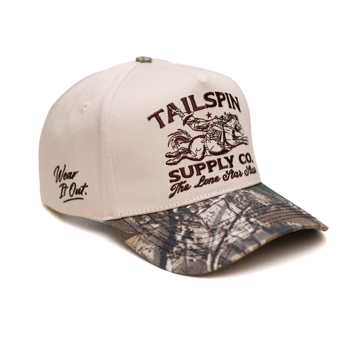 Tailspin Rodeo Camo Brim Hat