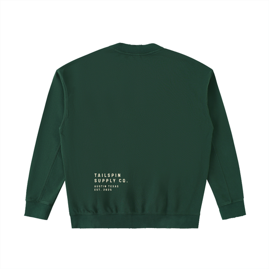 Austin Texas Reverse Crewneck Sweatshirt