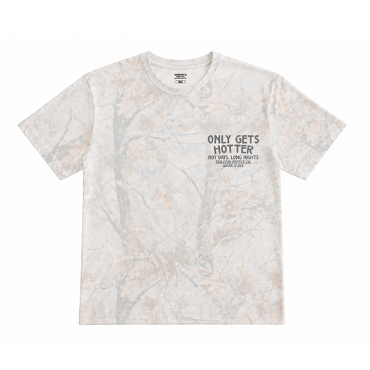 Only Gets Hotter Camo T-Shirt