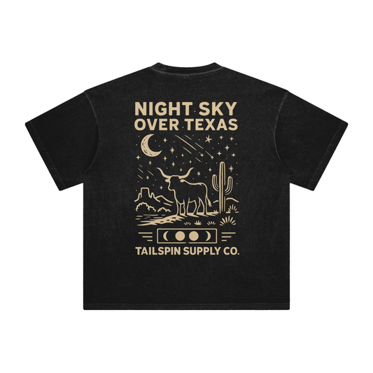 Night Sky Over Texas T-Shirt