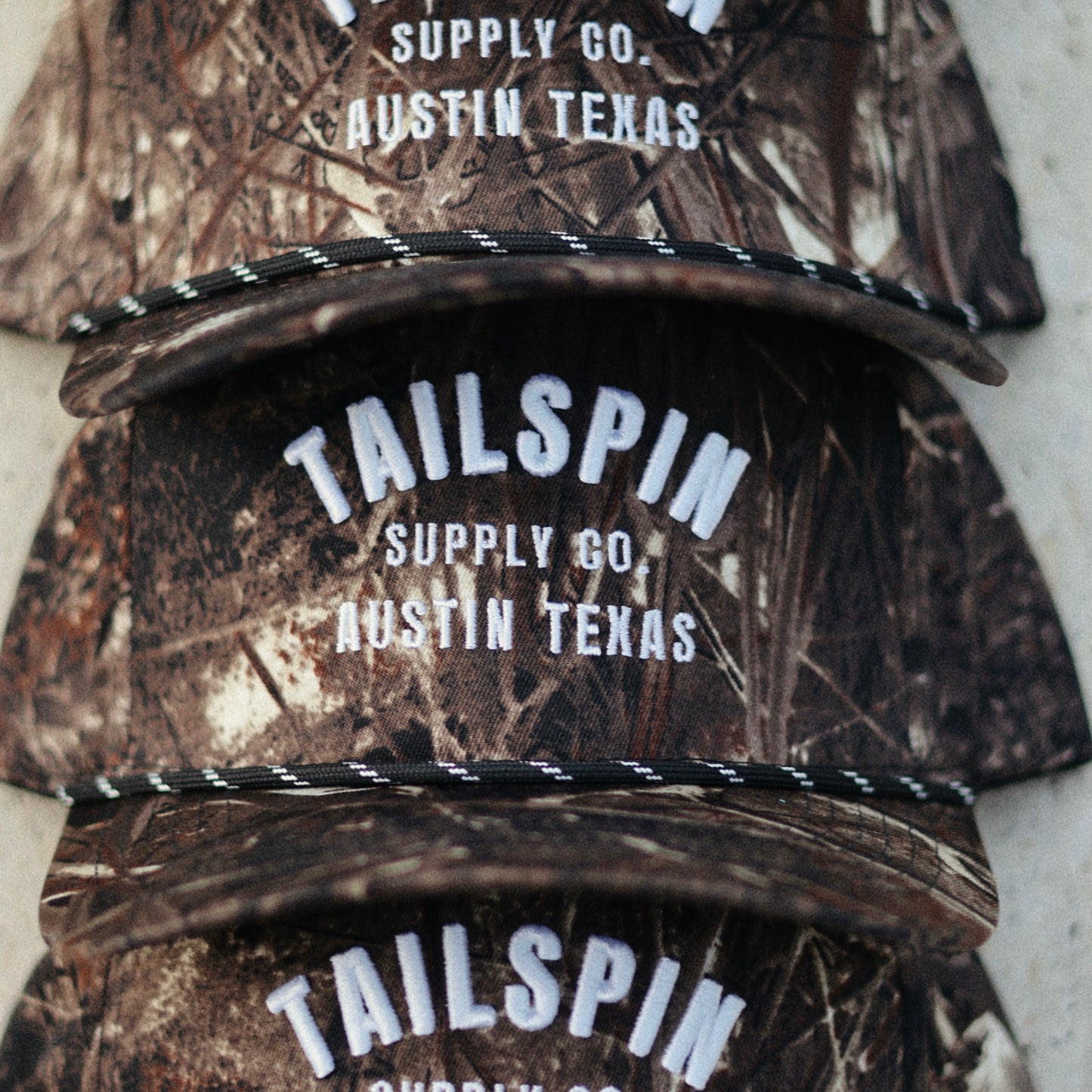 Tailspin Supply Co. Heritage Camo Rope Hat