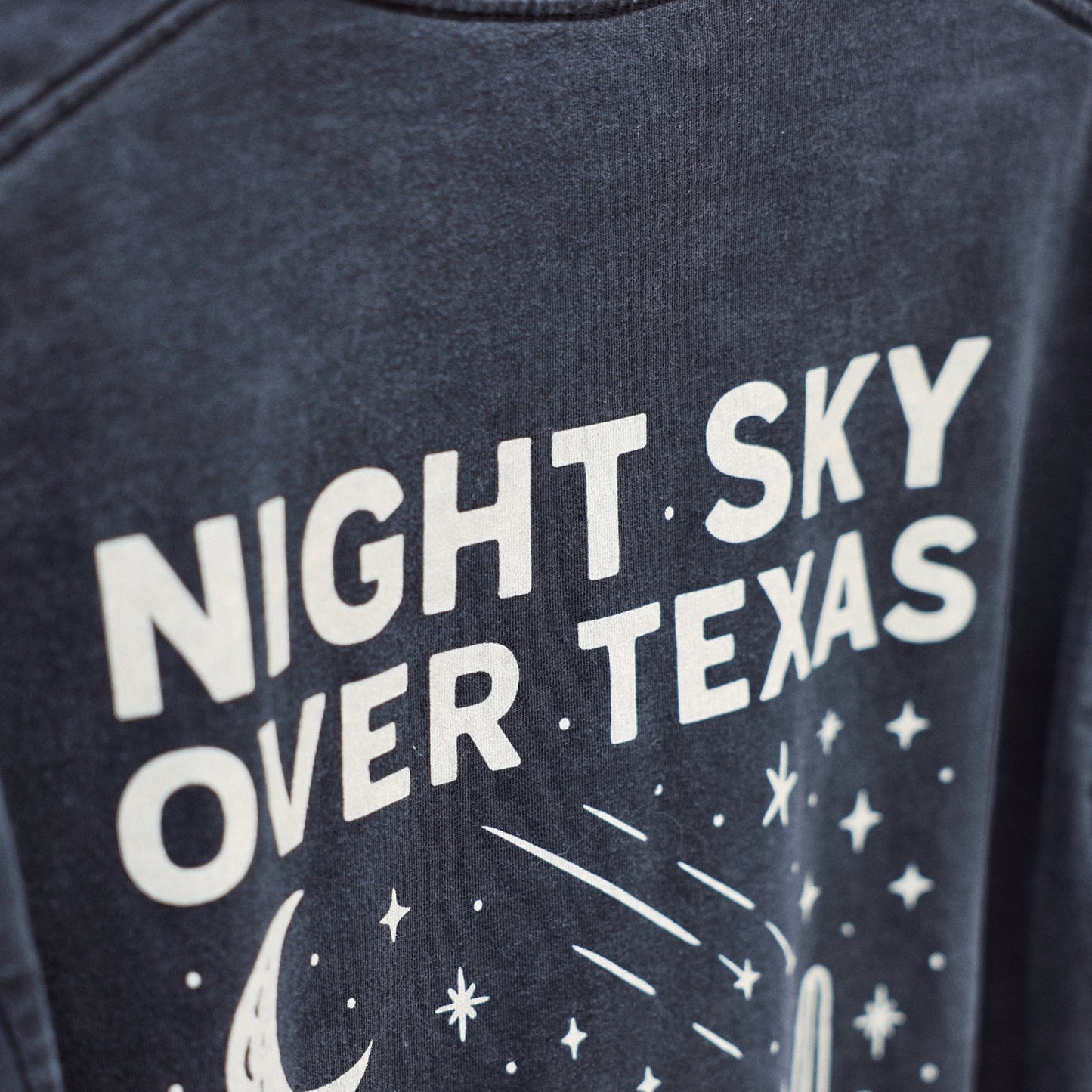 Night Sky Over Texas T-Shirt