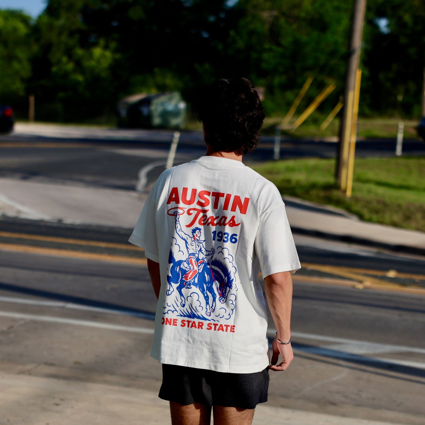 Austin Texas Bold Lone Rider T-Shirt 2.0