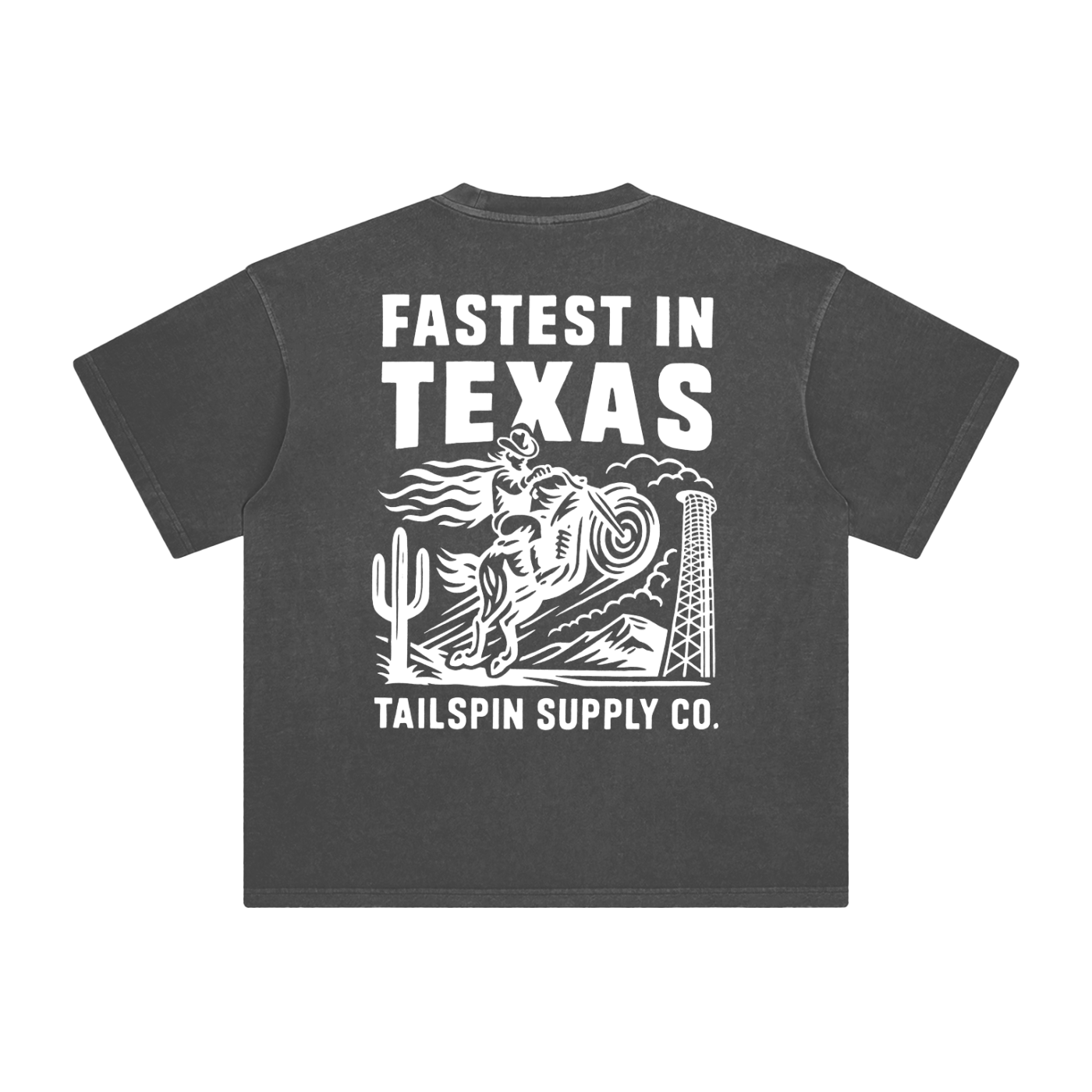 Fastest In Texas Motorcycle T-Shirt