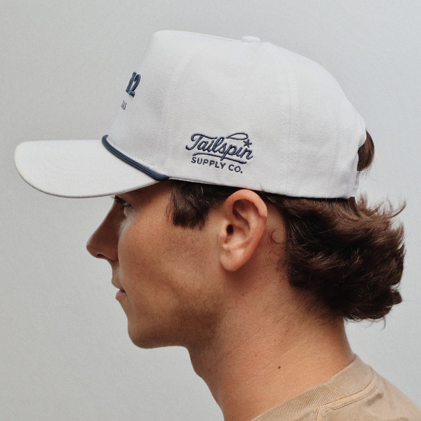 White "THE 512" Rope Hat