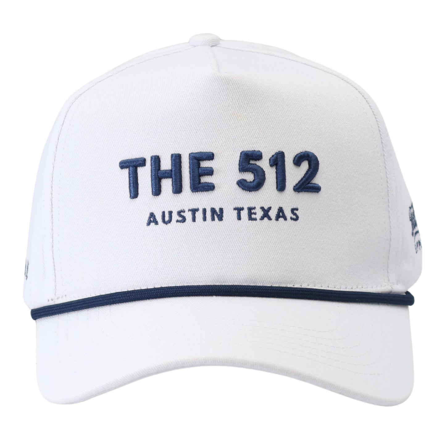White "THE 512" Rope Hat