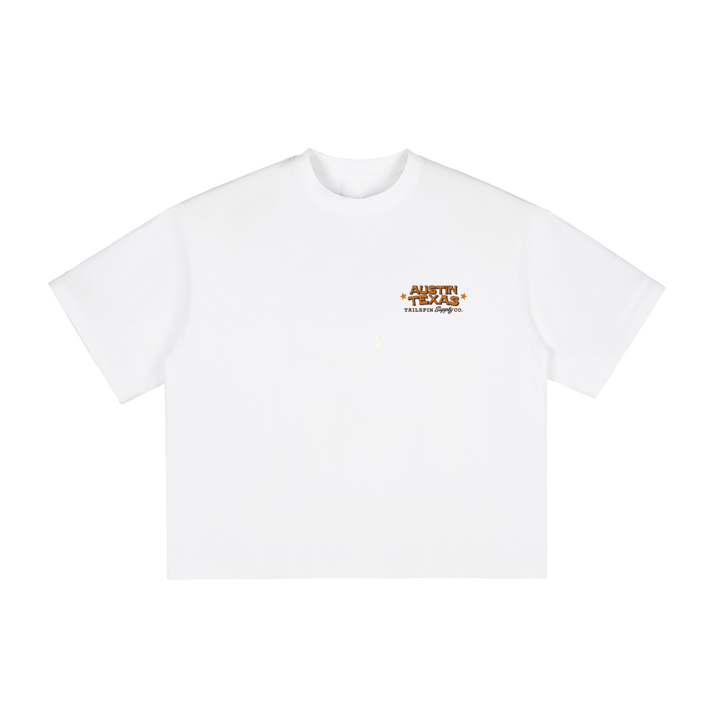 Austin Texas Longhorn Boxy Cropped T-Shirt