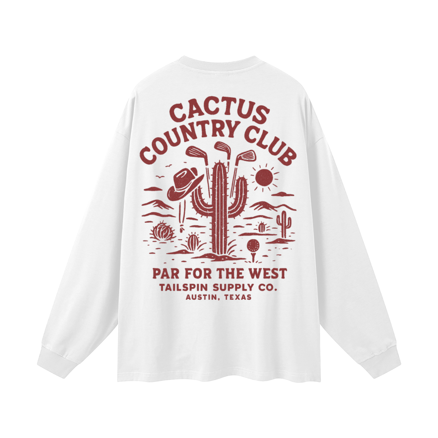 Cactus Country Club Long Sleeve T-Shirt
