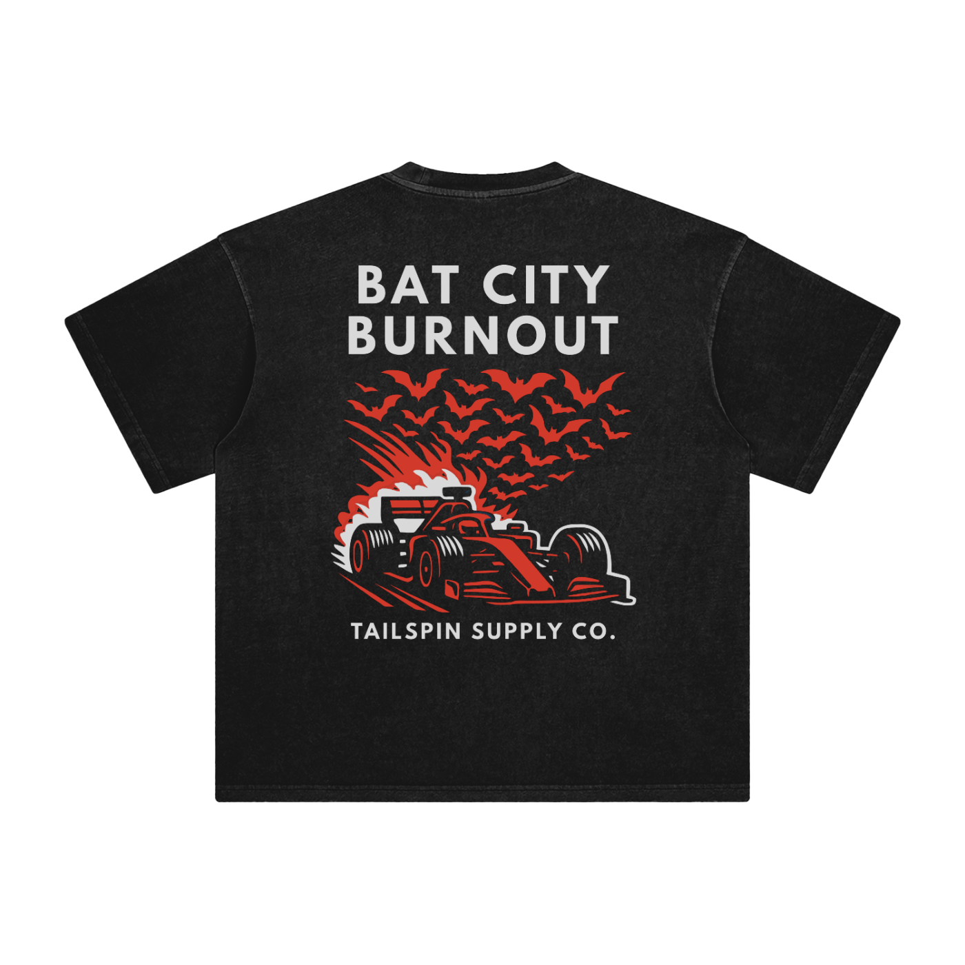 Bat City Burnout T-Shirt