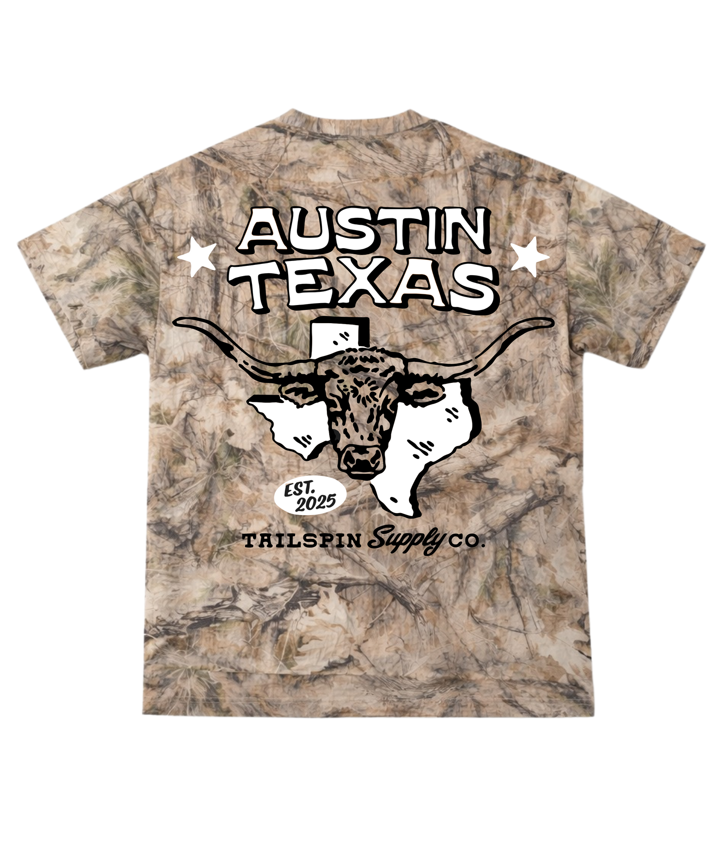 Austin Texas Longhorn Performance Camo T-Shirt
