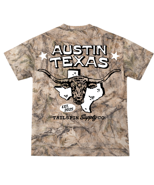 Austin Texas Longhorn Performance Camo T-Shirt