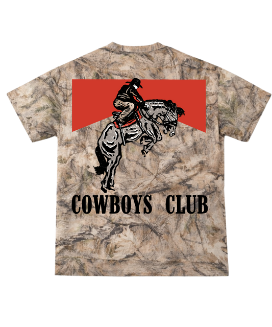 Cowboys Club Performance Camo T-Shirt