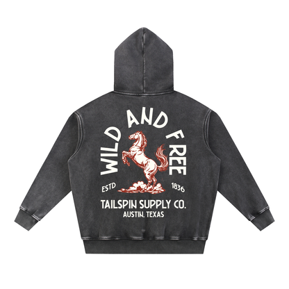 Wild and Free Bronco Hoodie
