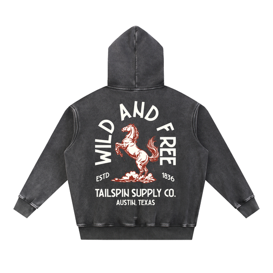 Wild and Free Bronco Hoodie