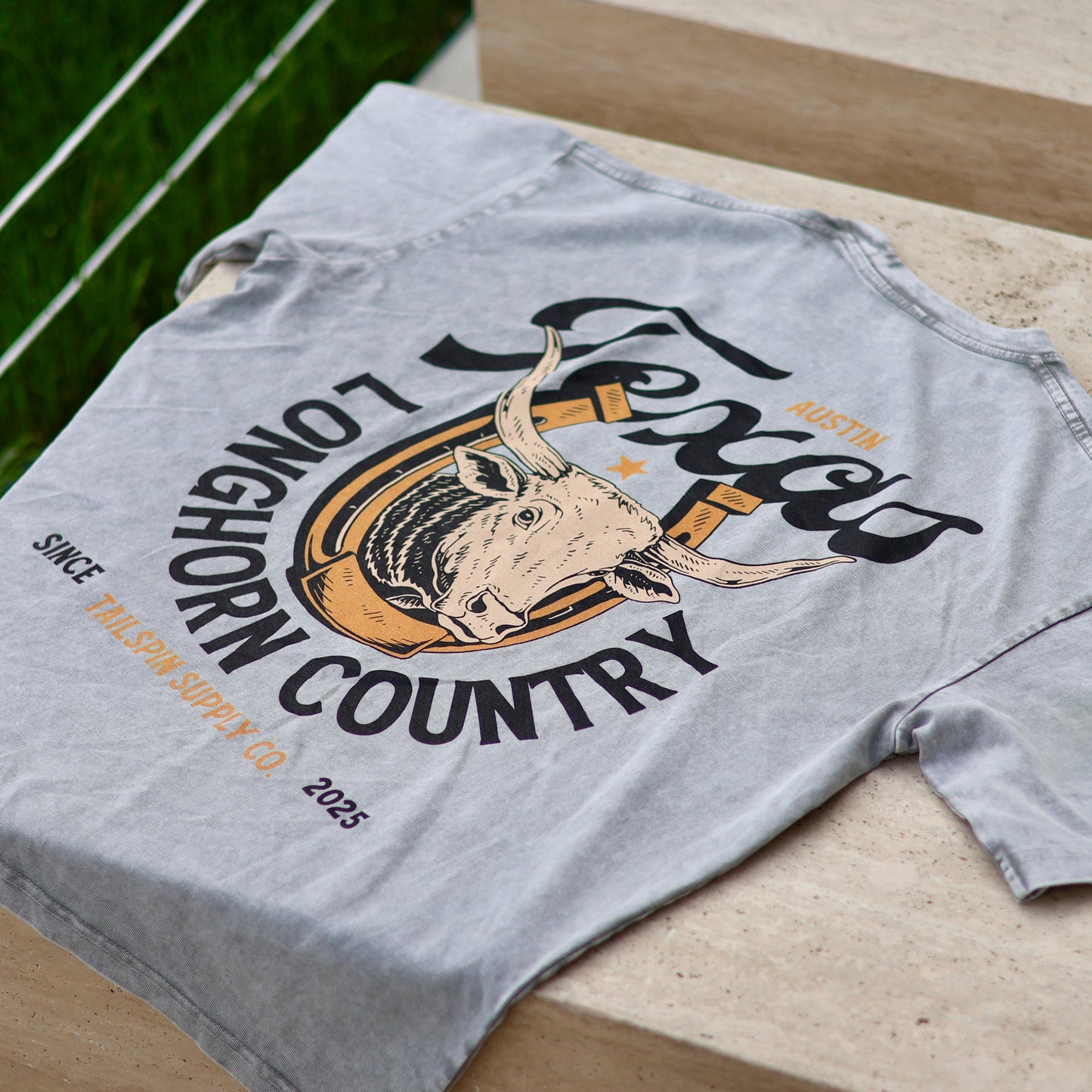 Longhorn Country Austin Texas T-Shirt