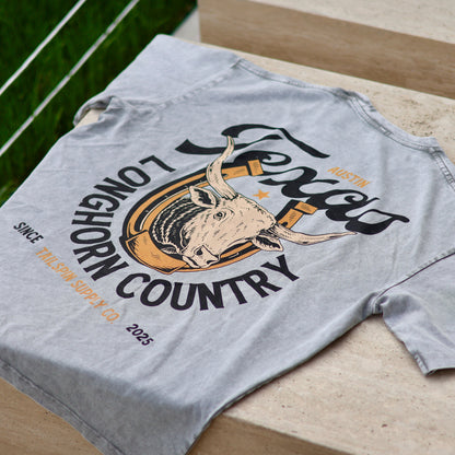 Longhorn Country Austin Texas T-Shirt