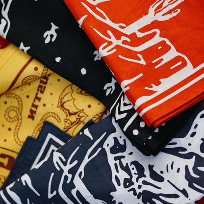 Austin Texas Heritage Bandana in Yellow