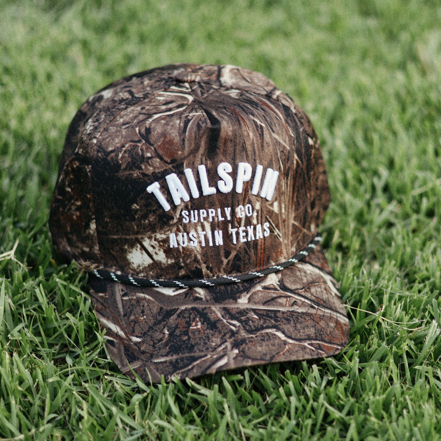 Tailspin Supply Co. Heritage Camo Rope Hat