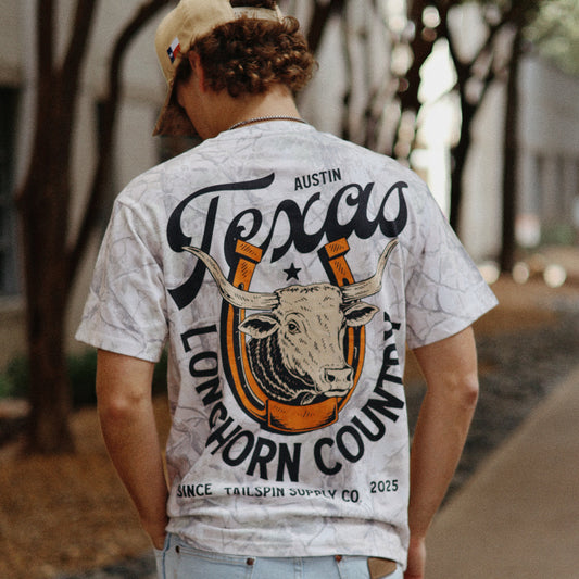 Longhorn Country Camo T-Shirt