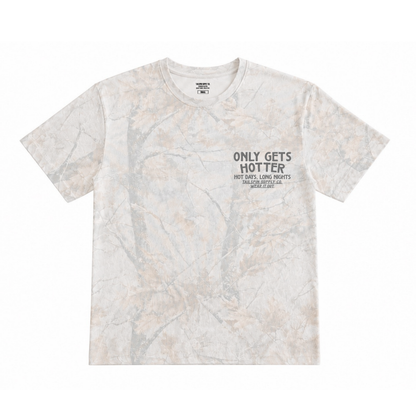 Only Gets Hotter Camo T-Shirt