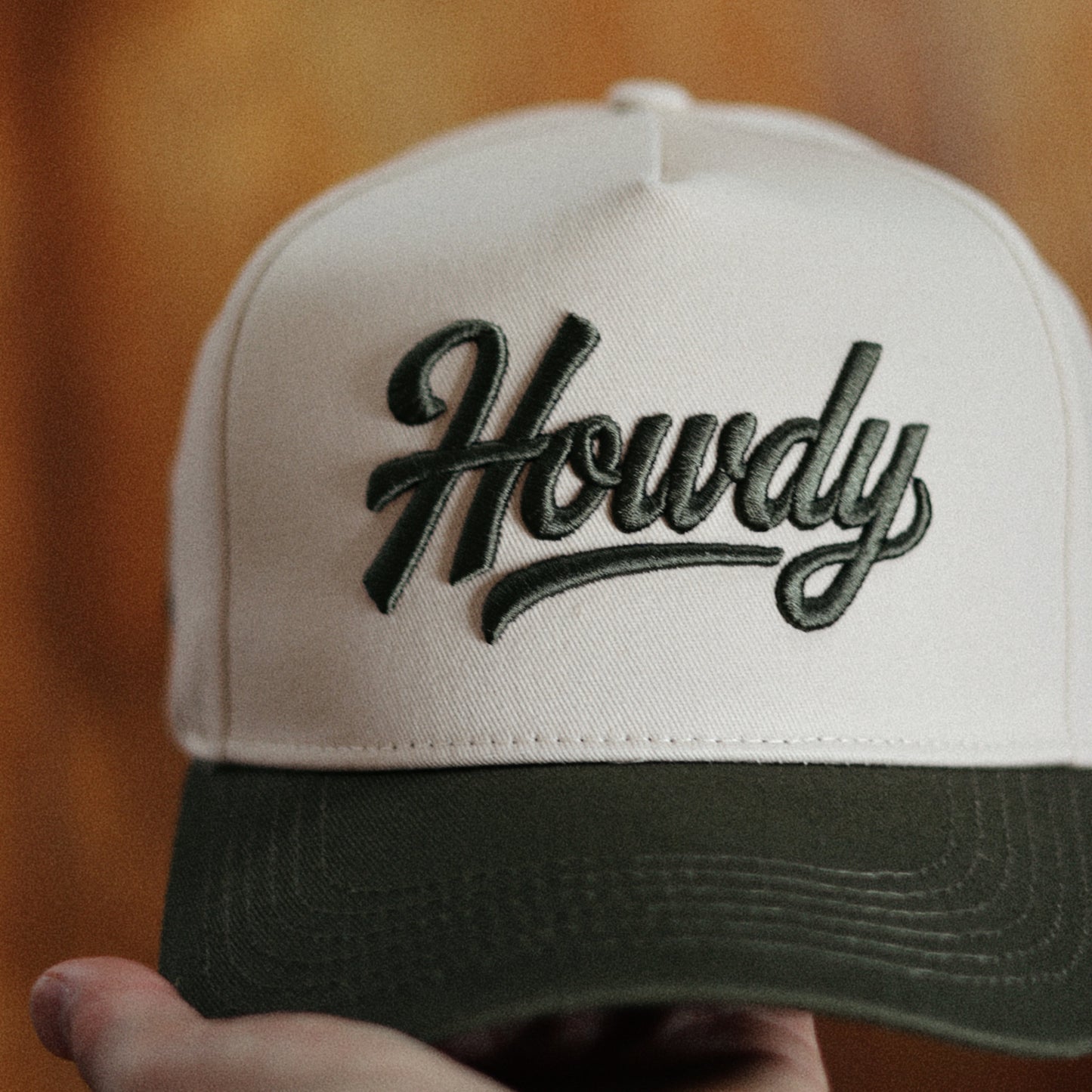 Howdy Hat in Olive Green