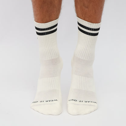 Cowboy Hat Crew Sock