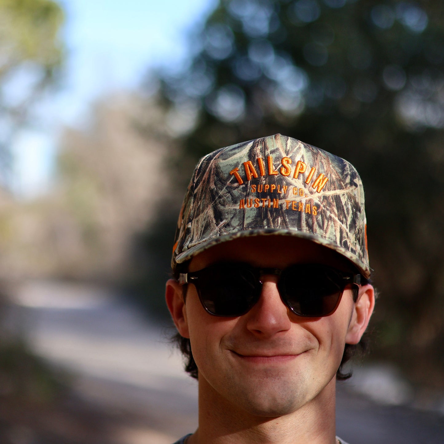 Camo Tailspin Supply Co. Logo Hat