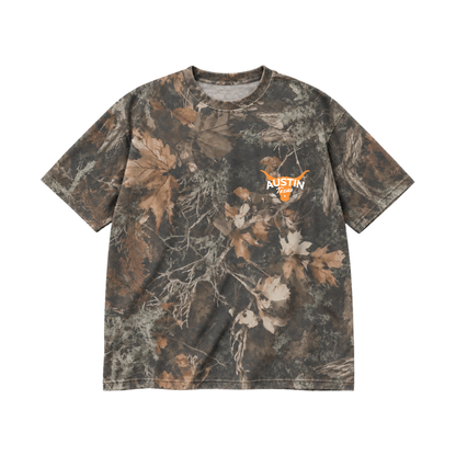 Dark Camo Lone Star Longhorn T-Shirt