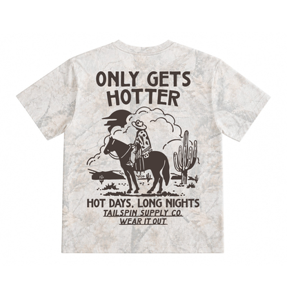 Only Gets Hotter Camo T-Shirt