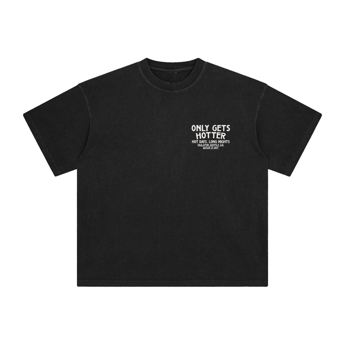 Only Gets Hotter Camo Fade T-Shirt