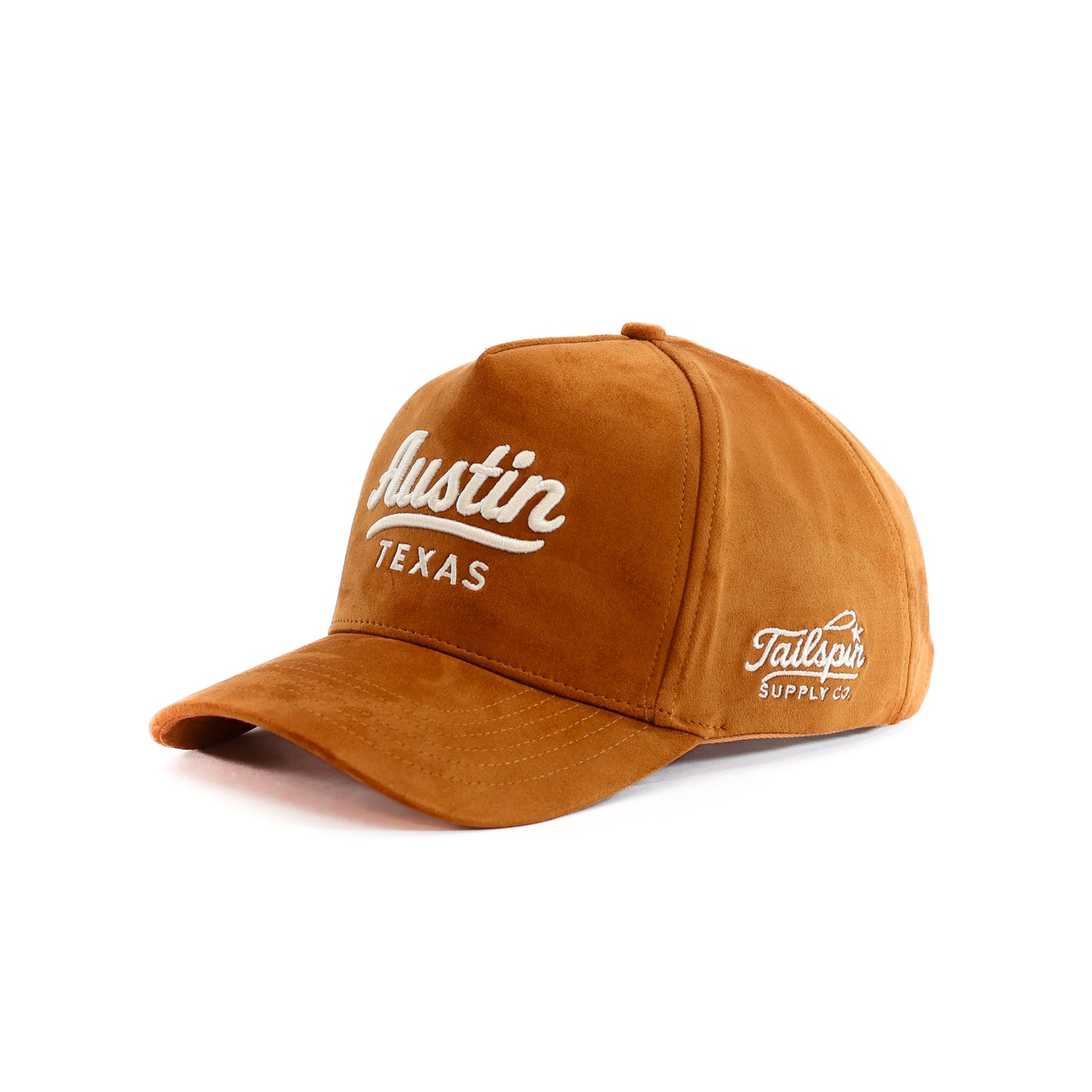 (Pre Order) Suede Austin Texas Script Hat