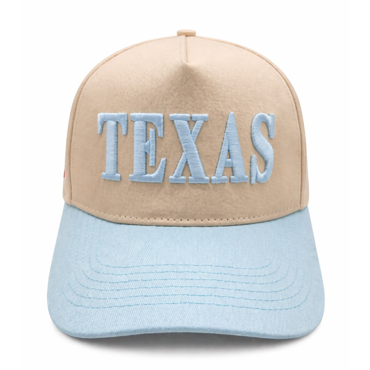 Texas Hat in Baby Blue