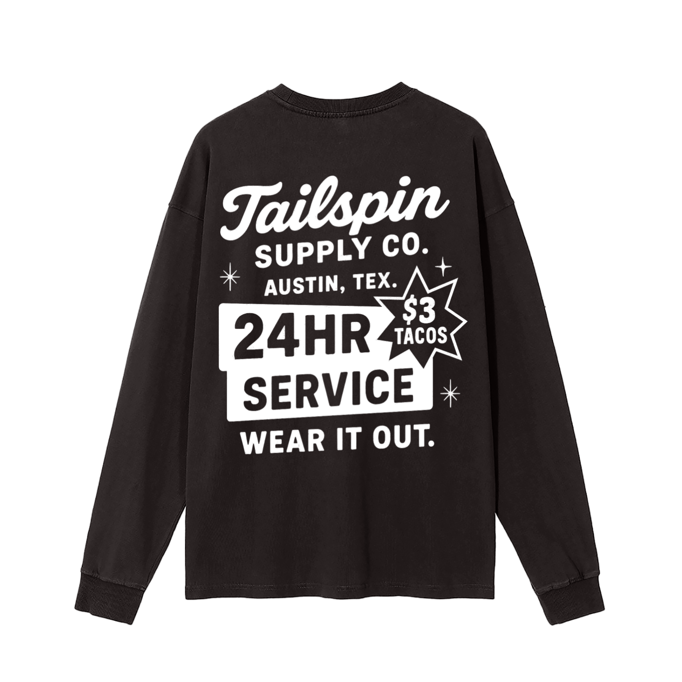 24 Hour Service Solo Long Sleeve T-Shirt