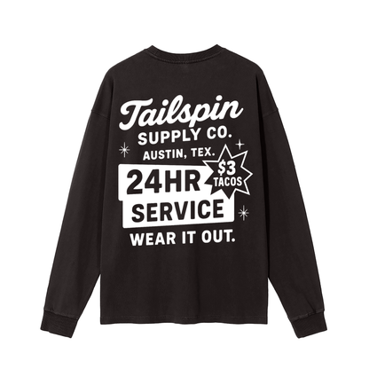 24 Hour Service Solo Long Sleeve T-Shirt
