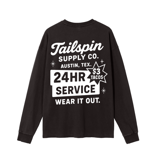 24 Hour Service Solo Long Sleeve T-Shirt