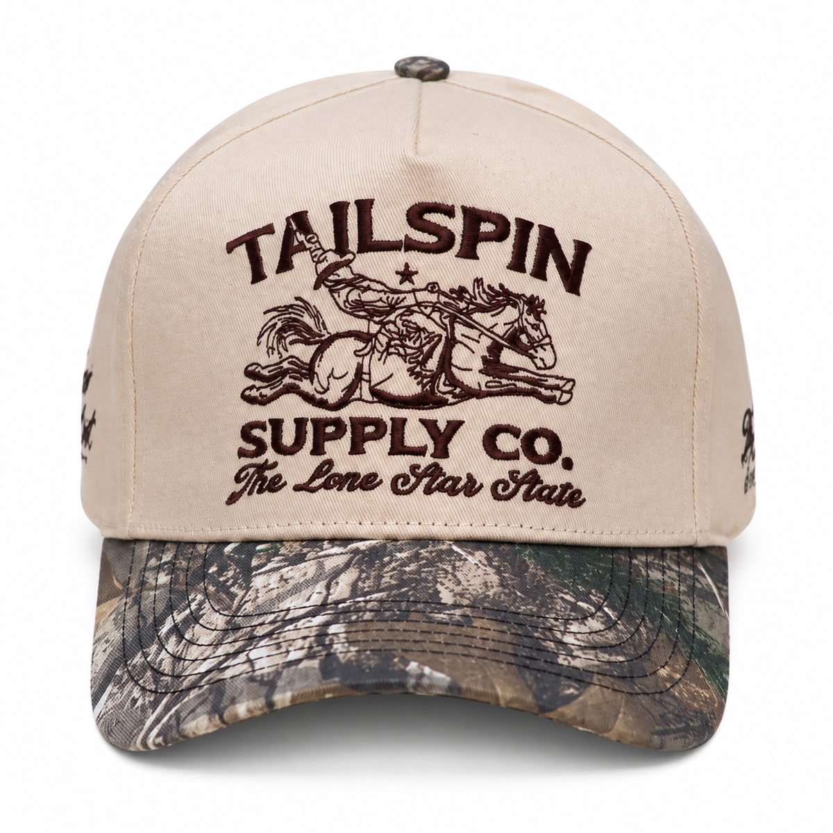 Tailspin Rodeo Camo Brim Hat
