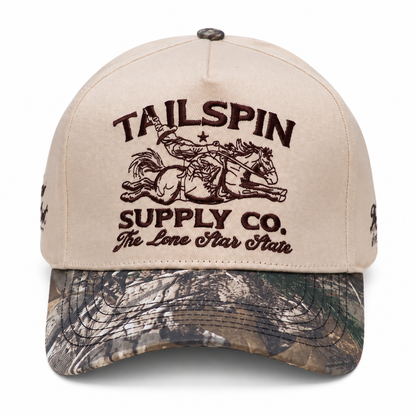 Tailspin Rodeo Camo Brim Hat
