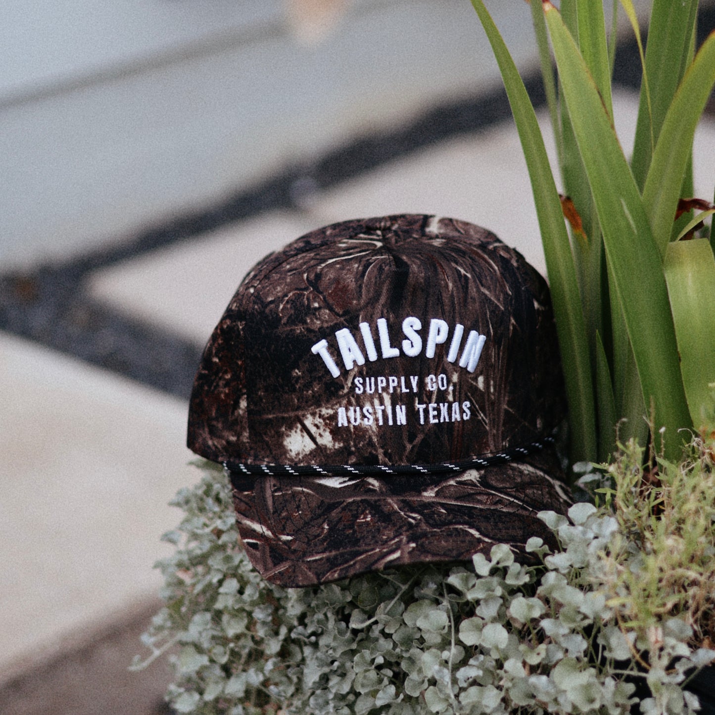 Tailspin Supply Co. Heritage Camo Rope Hat