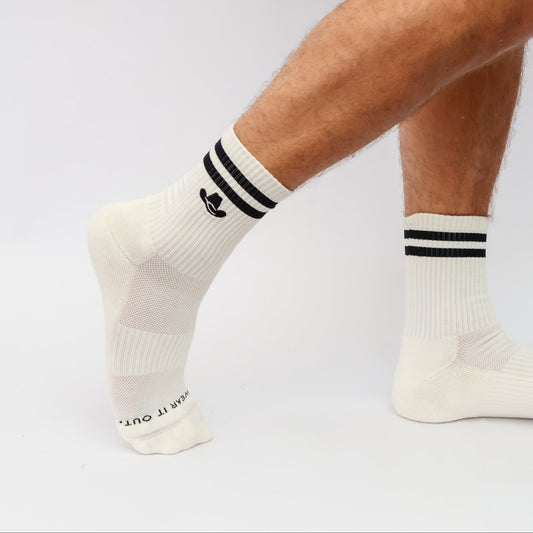 Cowboy Hat Crew Sock