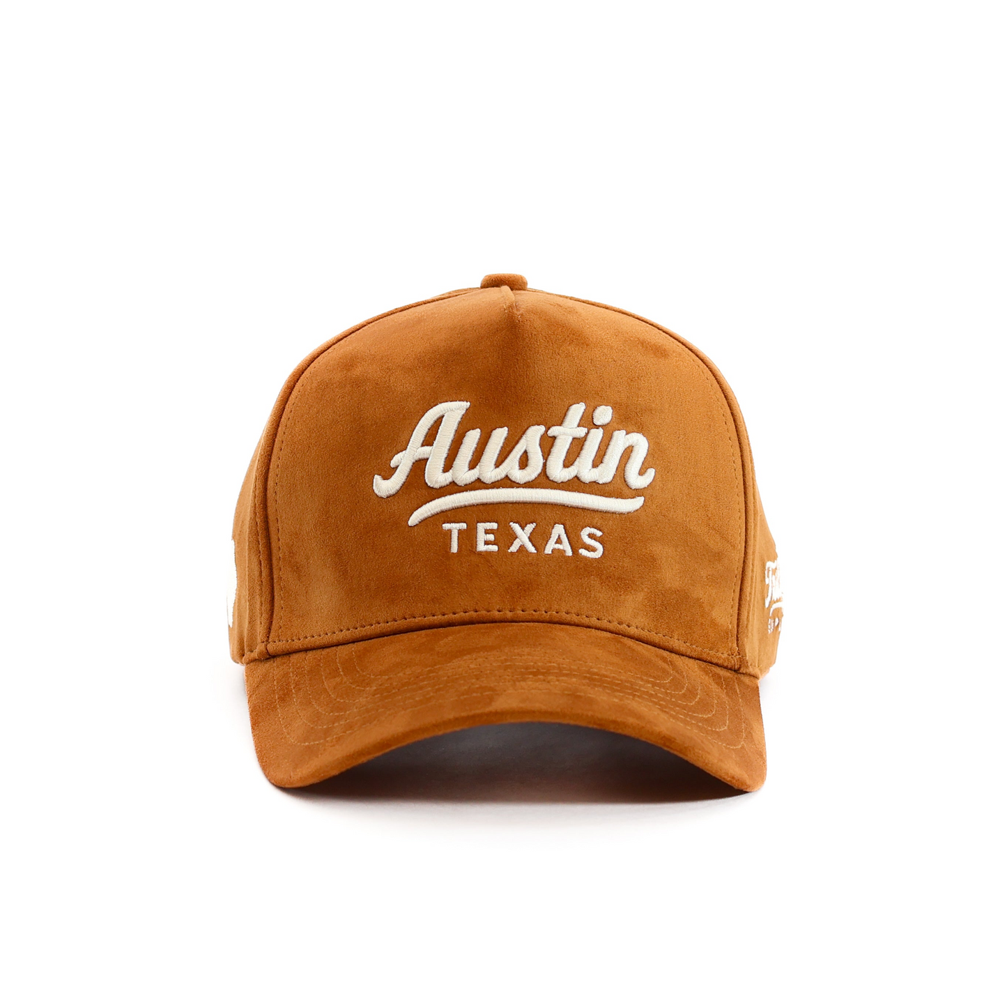 (Pre Order) Suede Austin Texas Script Hat