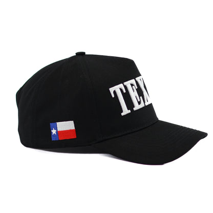 Texas Hat in Black/White