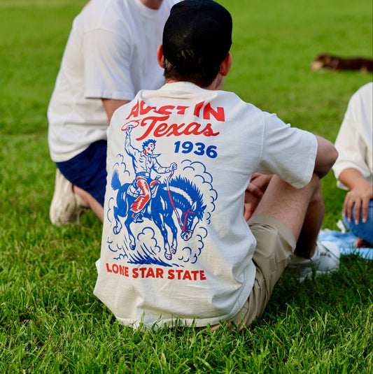 Austin Texas Bold Lone Rider Tee