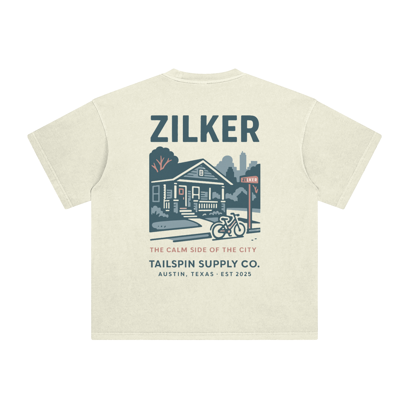 Zilker Austin Texas Neighborhood T-Shirt