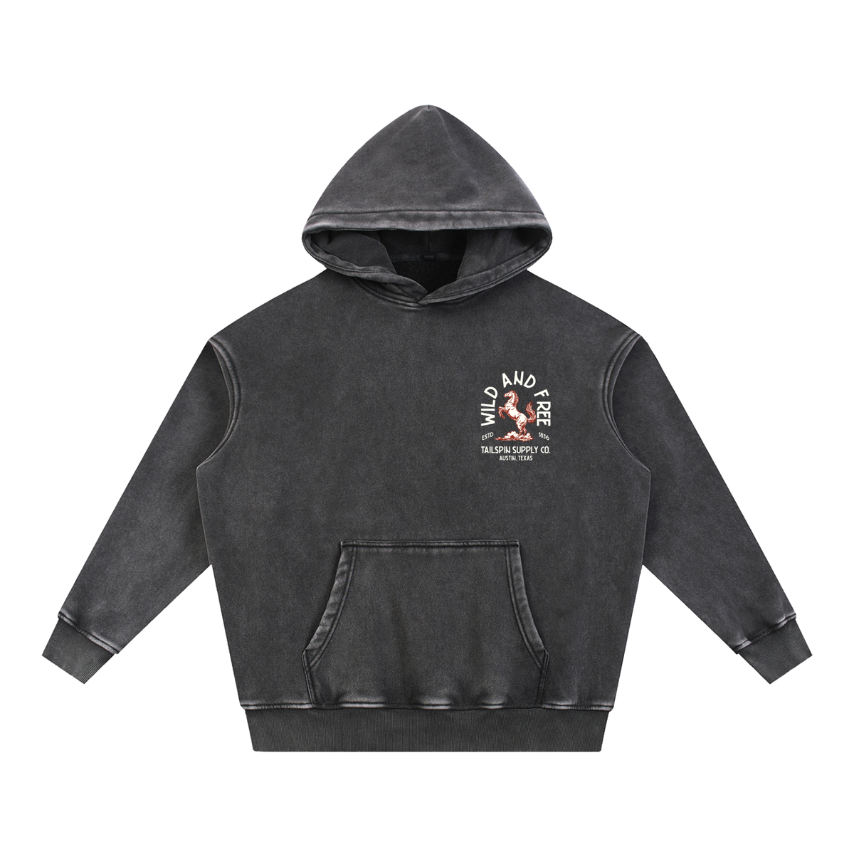 Wild and Free Bronco Hoodie