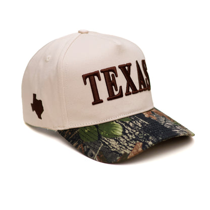 Texas Vintage Camo Brim Hat