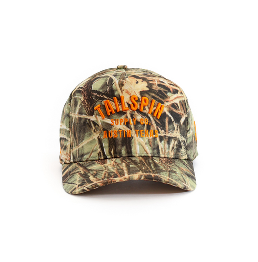 Camo Tailspin Supply Co. Logo Hat