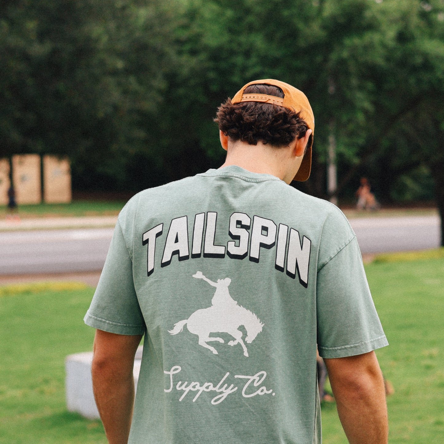 Tailspin Supply Co. Script T-Shirt