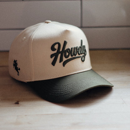 Howdy Hat in Olive Green
