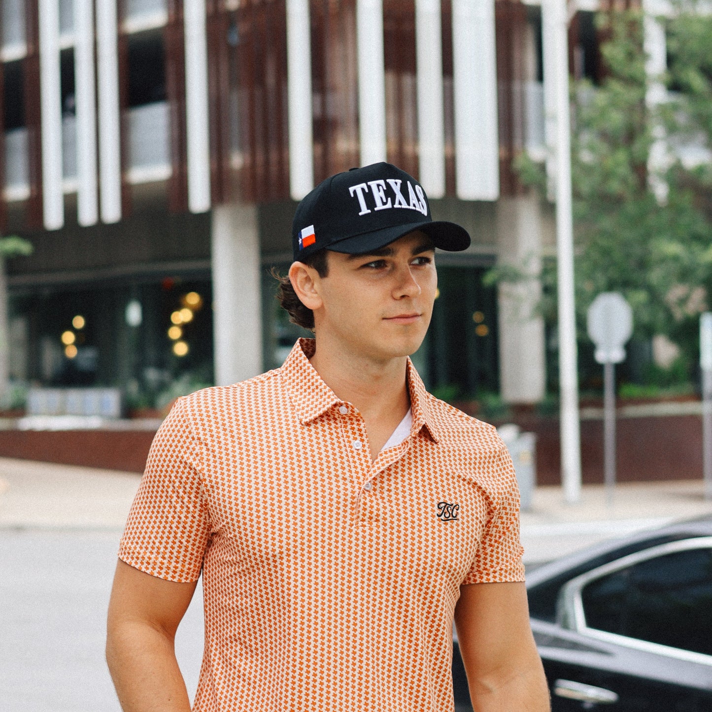 Little Texas Performance Polo (Orange)
