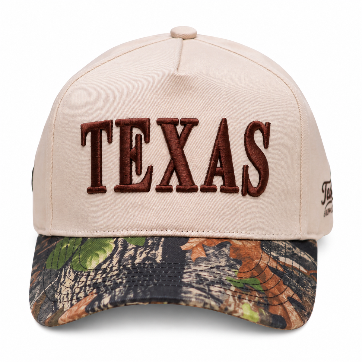 Texas Vintage Camo Brim Hat